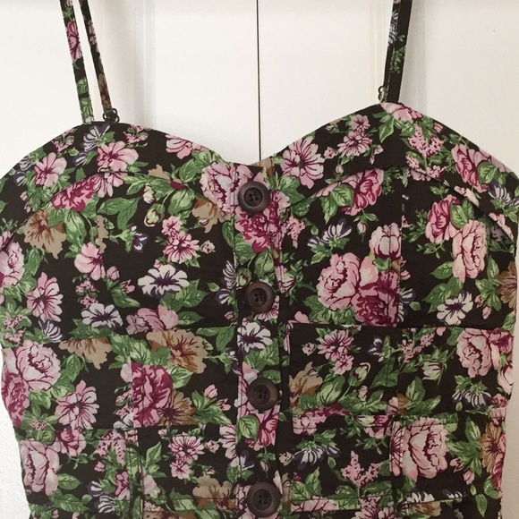 Floral Spaghetti Strap Dress - Picture 3 of 5